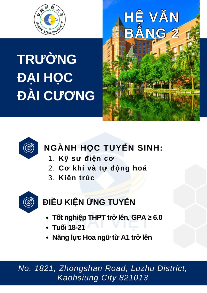 TUYỂN SINH ĐẠI HỌC ĐÀI CƯƠNG